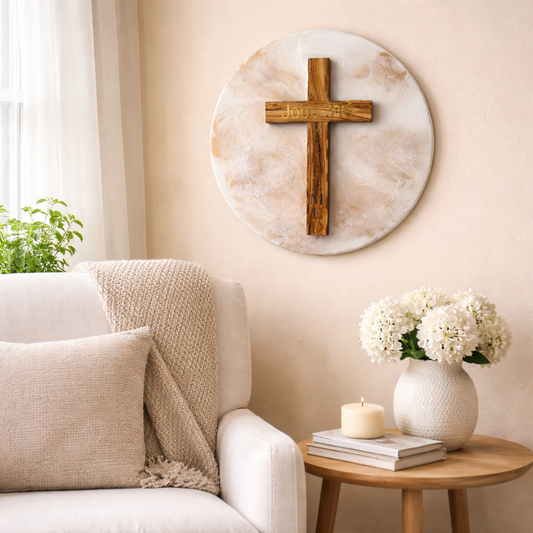 Handcrafted Wooden Statement Piece